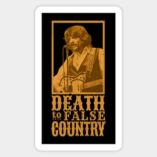 Death to False Country (Waylon) Magnet